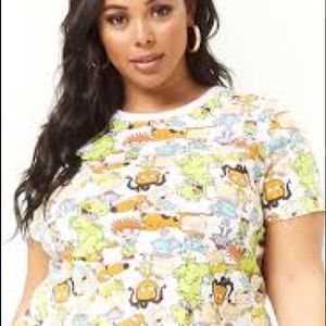 Forever 21 3x Plus Size Nickelodeon T - Worn Once